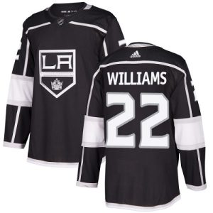 Herren Los Angeles Kings Eishockey Trikot Tiger Williams #22 Authentic Schwarz Heim